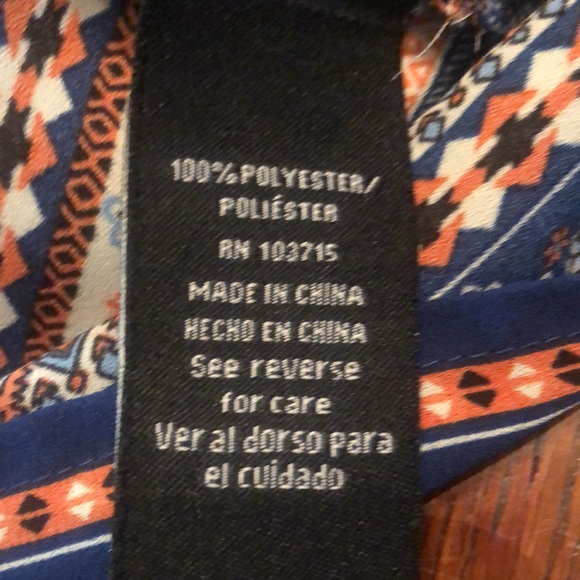 Zac & Rachel Peasant Bohemian Blouse - Picture 6 of 11